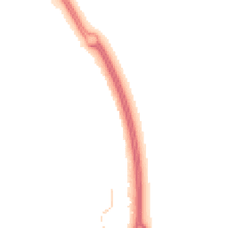 Night-time road noise heatmap for MK42 6AJ