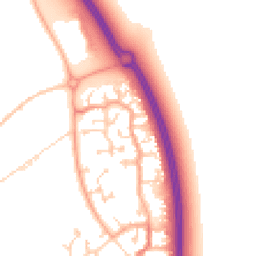 Daytime road noise heatmap for MK42 6AX