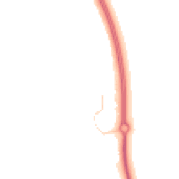 Night-time road noise heatmap for MK42 6DA