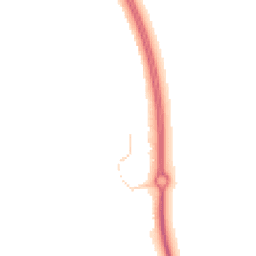Night-time road noise heatmap for MK42 6DJ