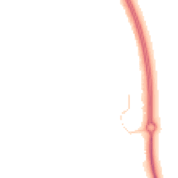Night-time road noise heatmap for MK42 6DT