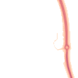 Night-time road noise heatmap for MK42 6DU