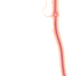 Night-time road noise heatmap for MK42 6EF