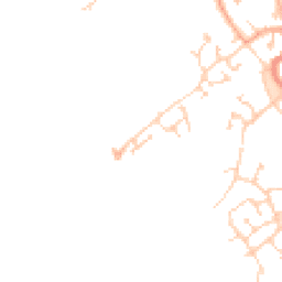 Daytime road noise heatmap for MK42 6EU