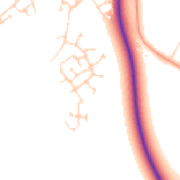 Daytime road noise heatmap for MK42 6FA