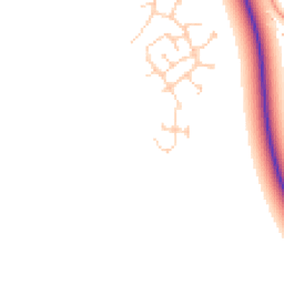 Daytime road noise heatmap for MK42 6FH
