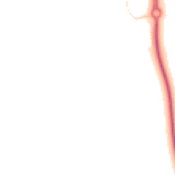 Night-time road noise heatmap for MK42 6FU