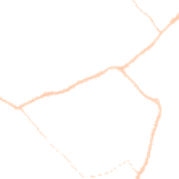Night-time road noise heatmap for MK42 7EG