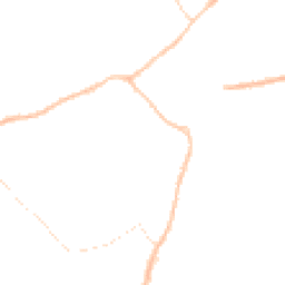 Night-time road noise heatmap for MK42 7EU
