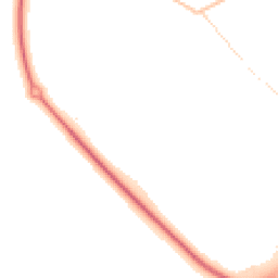 Night-time road noise heatmap for MK42 7NE