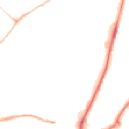 Night-time road noise heatmap for MK42 7NZ