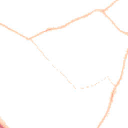 Night-time road noise heatmap for MK42 7PQ