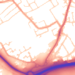 Daytime road noise heatmap for MK42 7PY