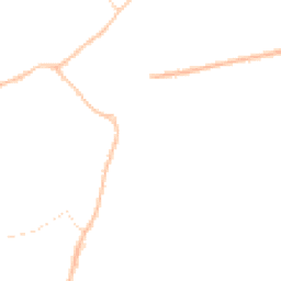 Night-time road noise heatmap for MK42 7QT