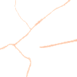 Night-time road noise heatmap for MK42 8JT