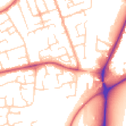Daytime road noise heatmap for MK42 8NL