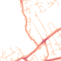 Daytime road noise heatmap for MK42 8QE