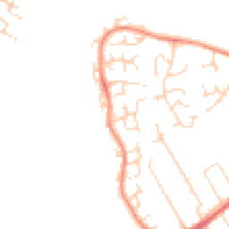 Daytime road noise heatmap for MK42 8QS