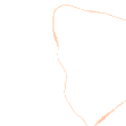 Night-time road noise heatmap for MK42 8QZ