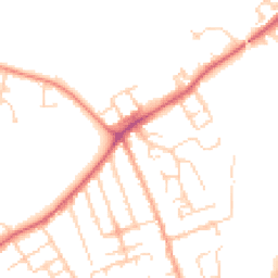 Daytime road noise heatmap for MK42 8SX