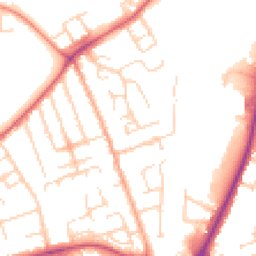 Daytime road noise heatmap for MK42 8TD