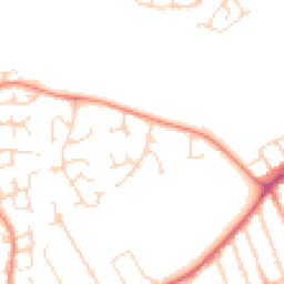 Daytime road noise heatmap for MK42 8TR