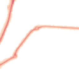 Night-time road noise heatmap for MK42 9BQ