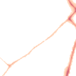 Night-time road noise heatmap for MK42 9DG