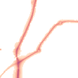 Night-time road noise heatmap for MK42 9EB