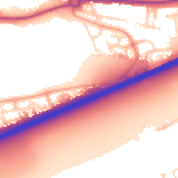 Daytime road noise heatmap for MK42 9GP