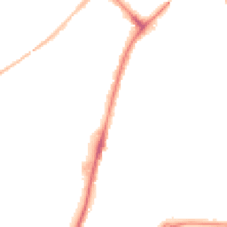 Night-time road noise heatmap for MK42 9JA