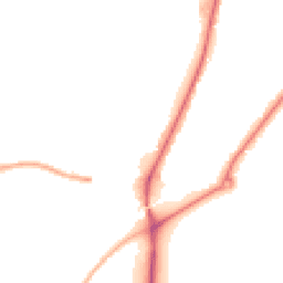 Night-time road noise heatmap for MK42 9RP