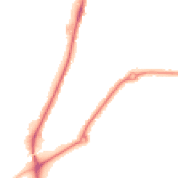 Night-time road noise heatmap for MK42 9RQ