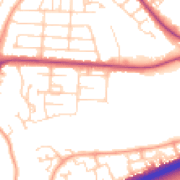 Daytime road noise heatmap for MK42 9UU