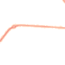 Night-time road noise heatmap for MK42 9UZ