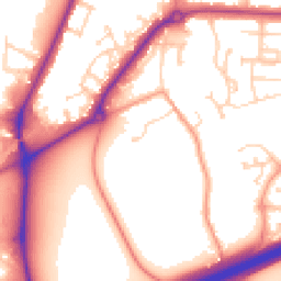 Daytime road noise heatmap for MK42 9XX