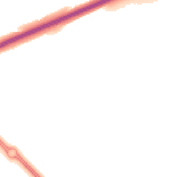 Night-time road noise heatmap for MK42 9YT