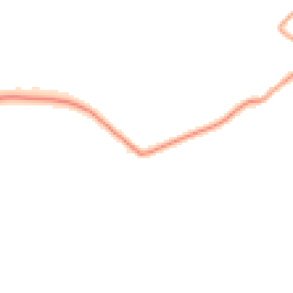 Daytime road noise heatmap for MK43 0SH