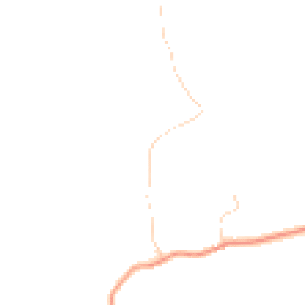 Daytime road noise heatmap for MK43 7AA