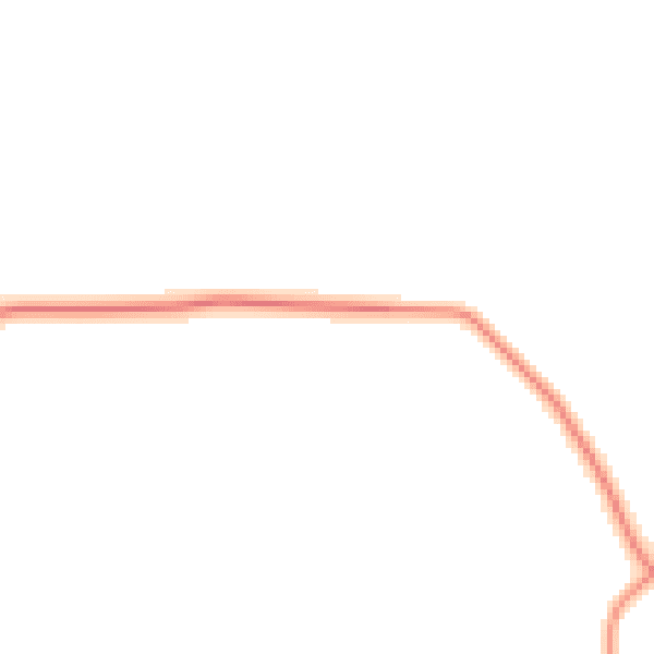 Daytime road noise heatmap for MK43 7NB