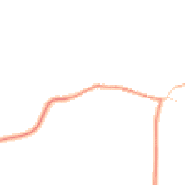 Daytime road noise heatmap for MK43 8AR