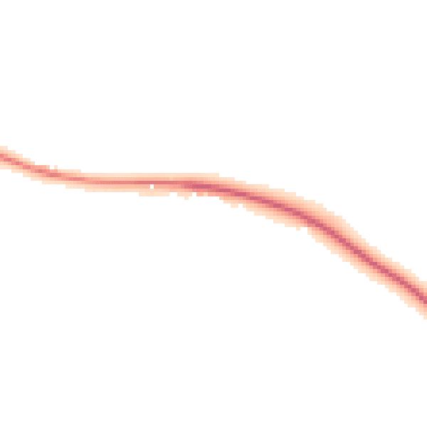 Night-time road noise heatmap for MK43 8BJ