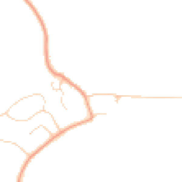 Daytime road noise heatmap for MK43 8JN