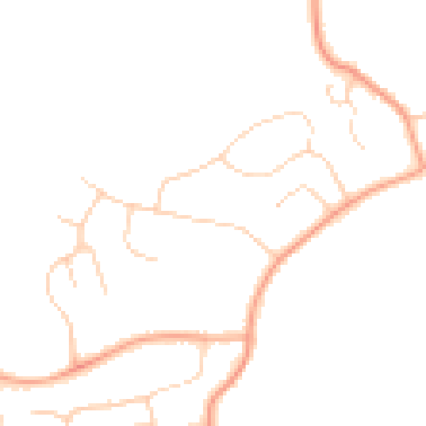 Daytime road noise heatmap for MK43 8JT
