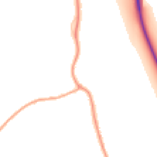 Daytime road noise heatmap for MK43 8RS