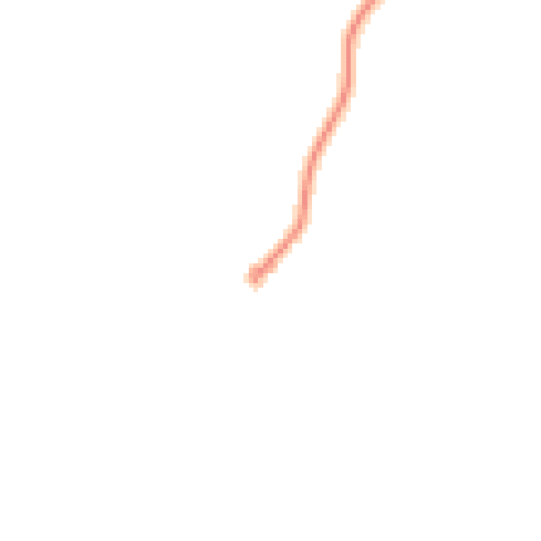 Daytime road noise heatmap for MK43 9AP