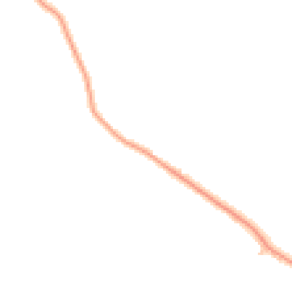 Daytime road noise heatmap for MK43 9NS