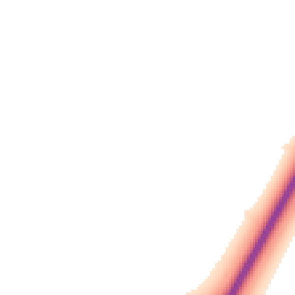 Night-time road noise heatmap for MK43 9SQ