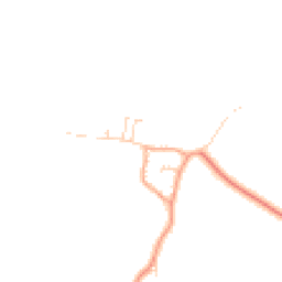 Daytime road noise heatmap for MK44 1AU