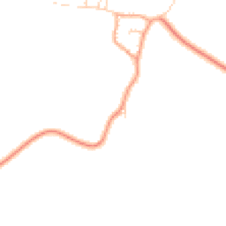 Daytime road noise heatmap for MK44 1AW